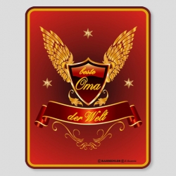 Fun Schild - Beste Oma der Welt