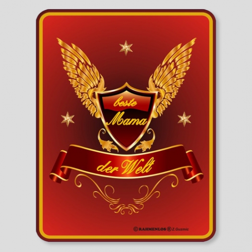 Fun Schild - Beste Mama der Welt