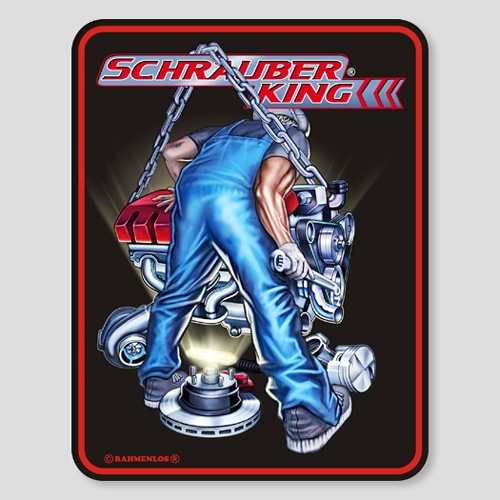 Fun Schild - Schrauberking